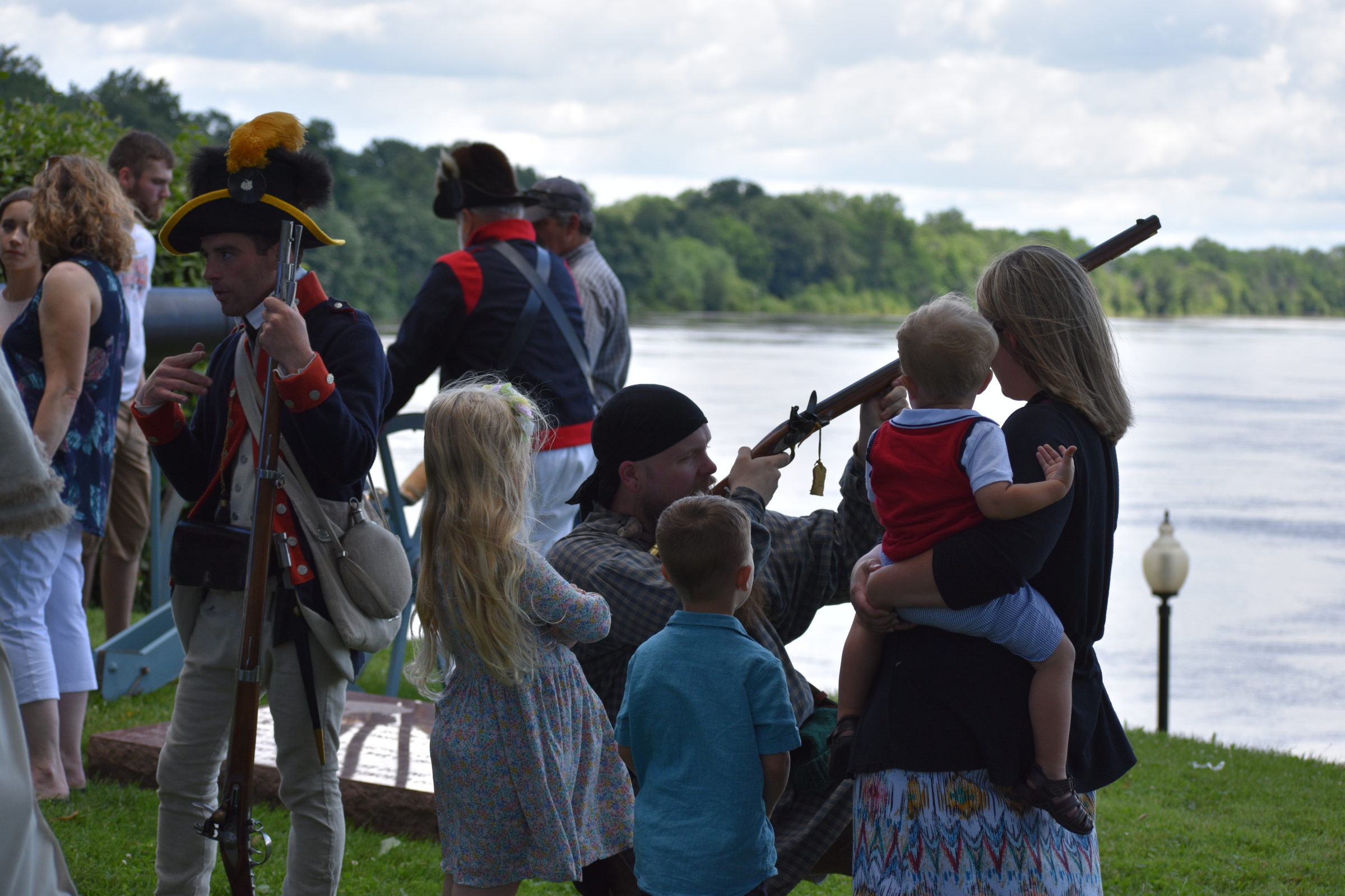 Historic Reenactment at the Fort Grounds